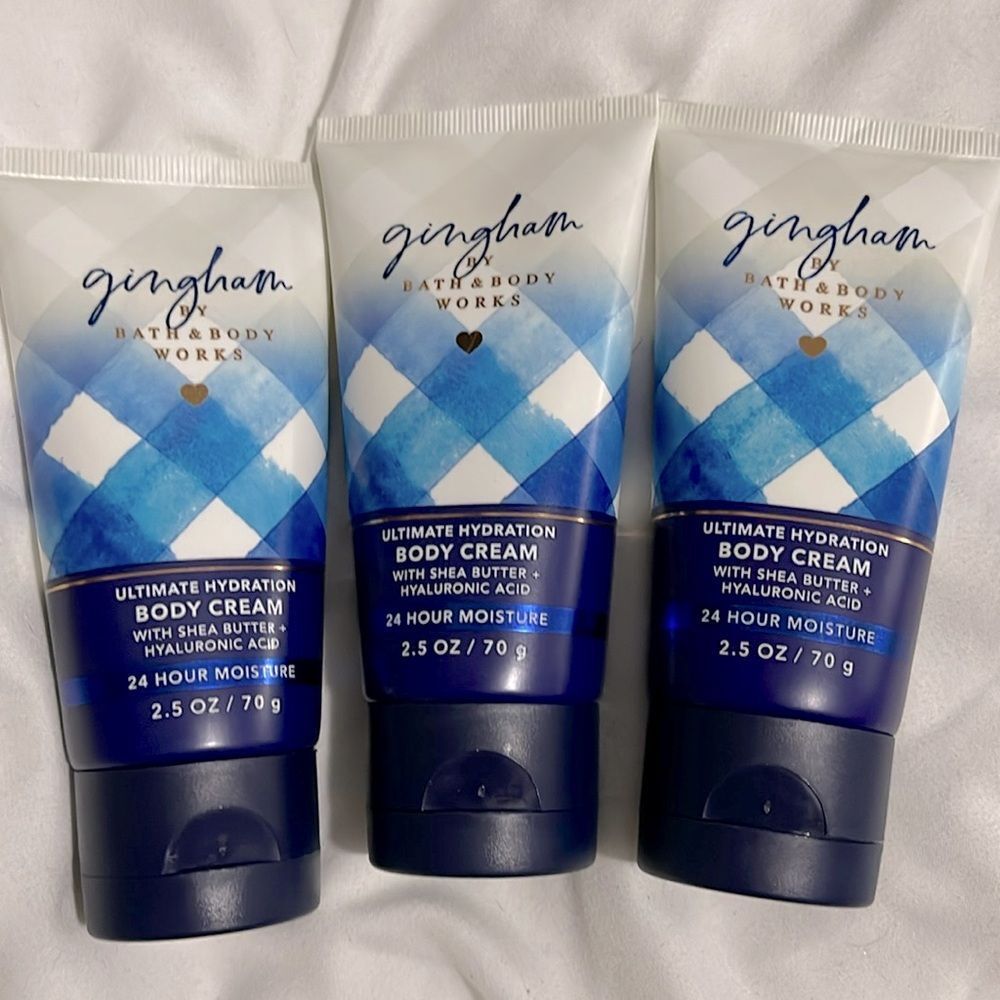 NEW- Bath & Body Works- Gingham minis